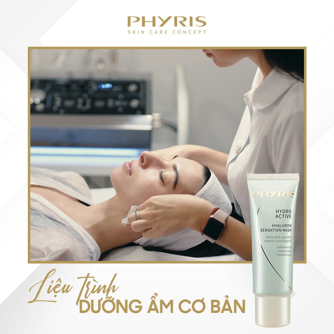 Liệu Trình Dưỡng Da & Dưỡng Ẩm Cơ Bản Với Hyaluron Sensation Mask