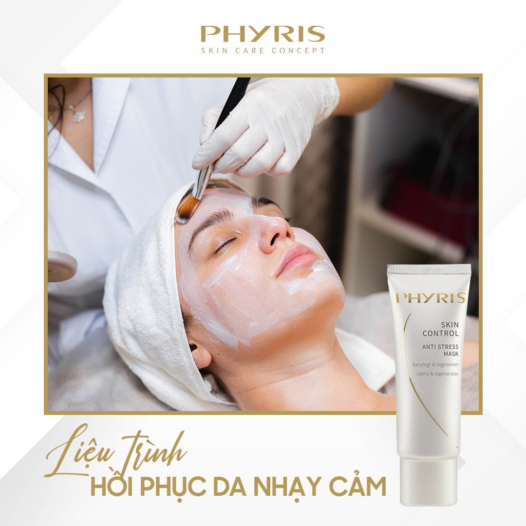 Liệu Trình Hồi Phục Da Nhạy Cảm Với Anti-Stress Mask